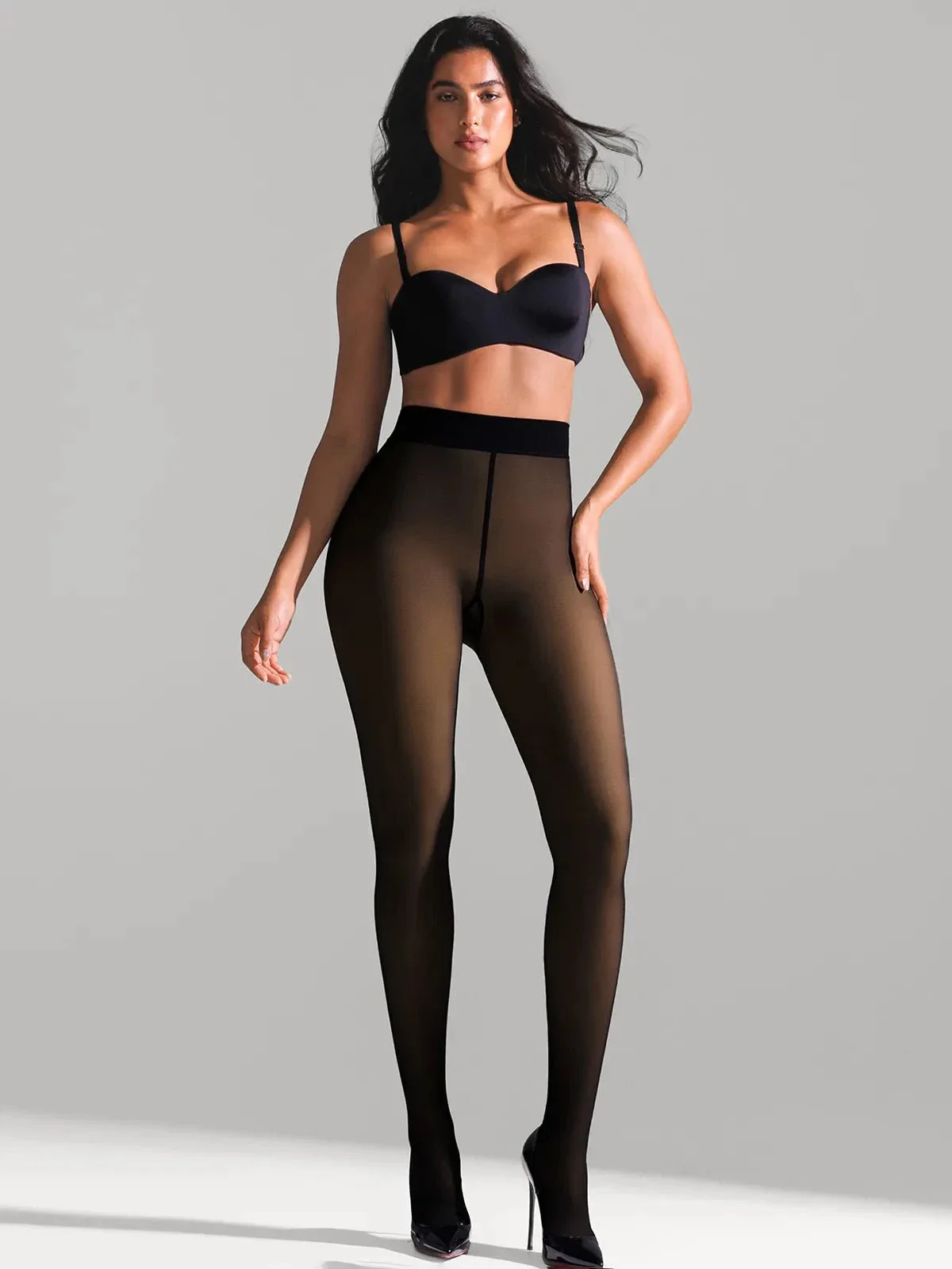Sculpting Sheer Thermal Tights - Image 13