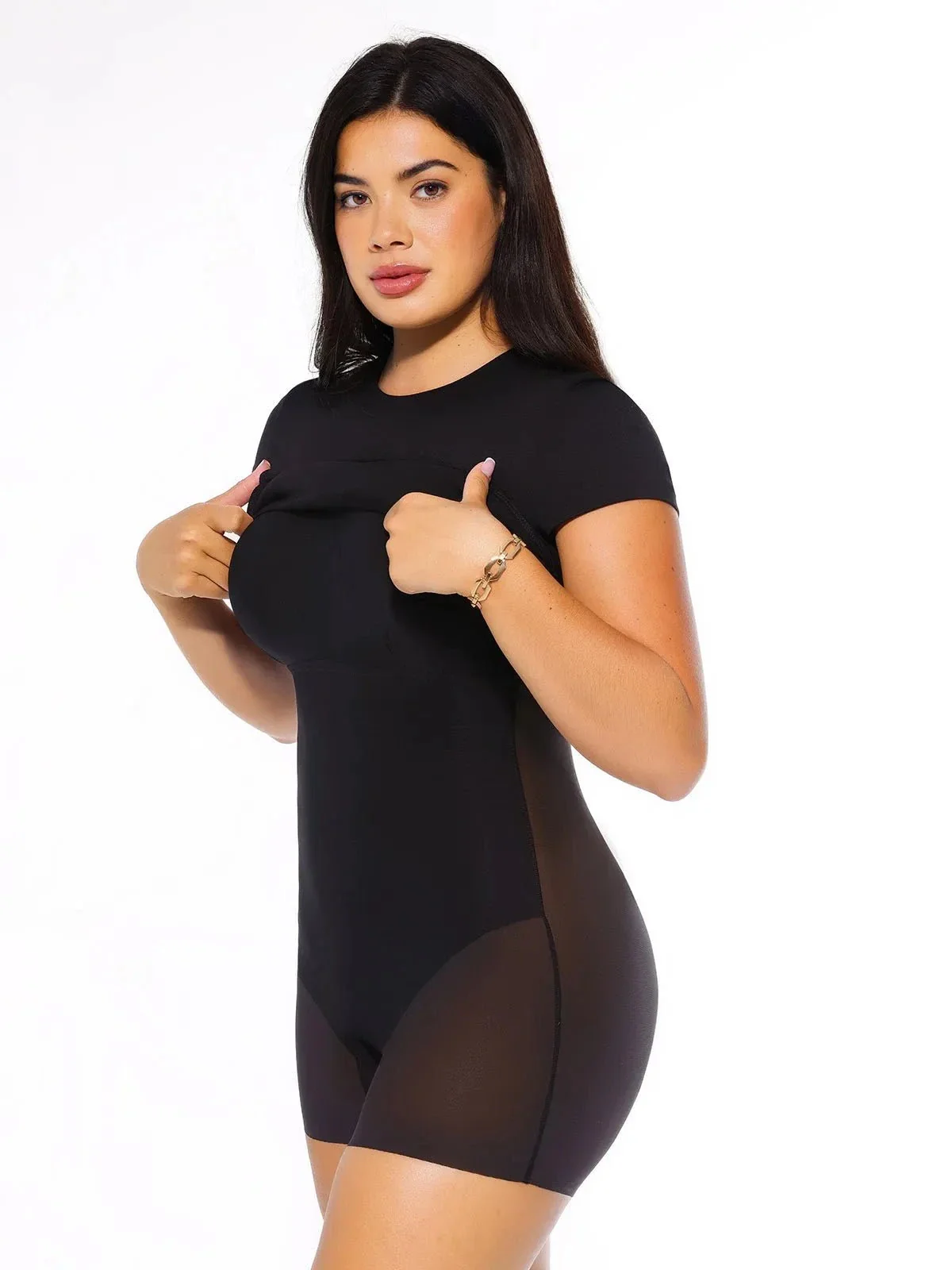 SculptWear Short Sleeve Fitted Sheath Dress - Image 23