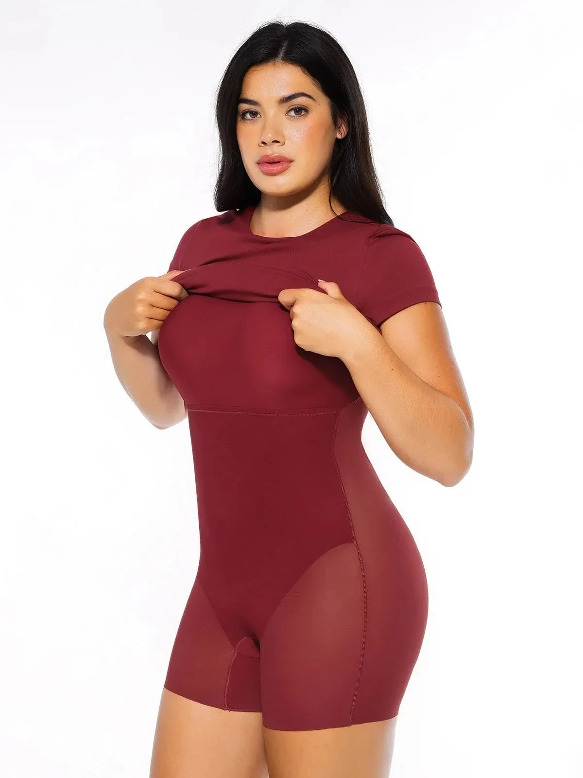 SculptWear Short Sleeve Fitted Sheath Dress - Image 8