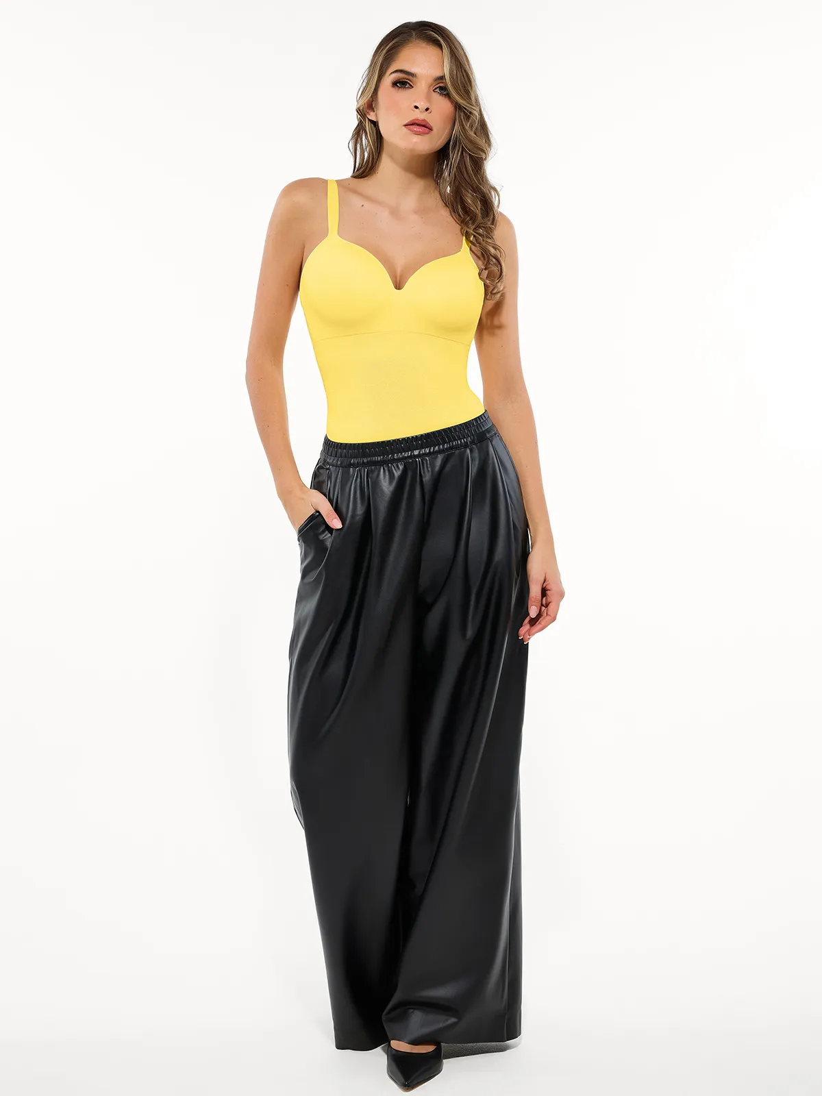 Seamless All-in-One Push-Up Sculpting Cami Top - Image 6