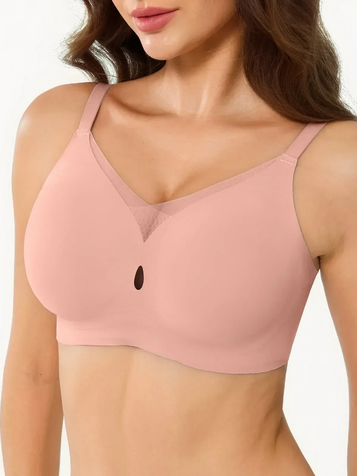 Seamless Breathable Contour Plunge Bra - Image 28