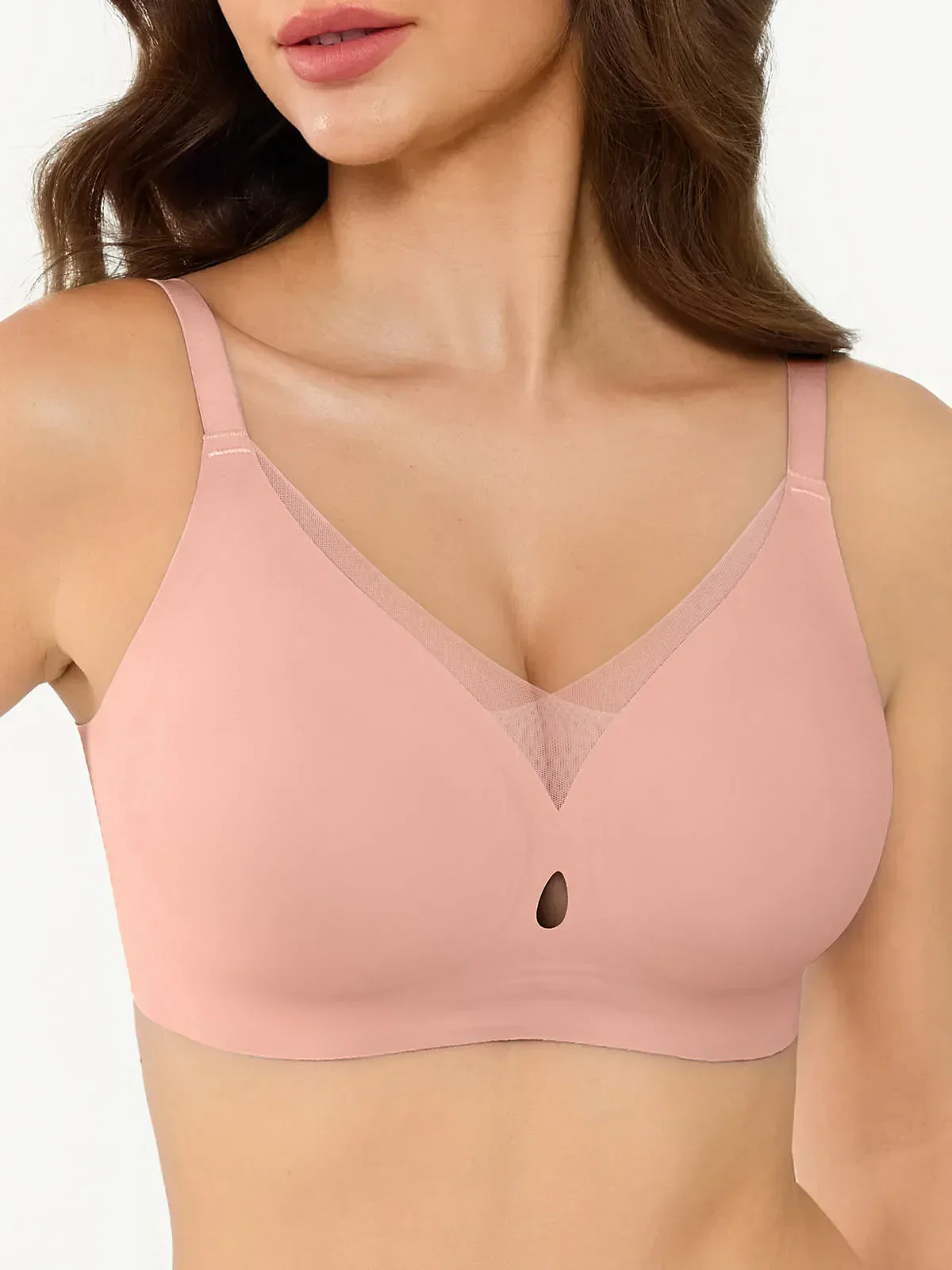 Seamless Breathable Contour Plunge Bra - Image 30
