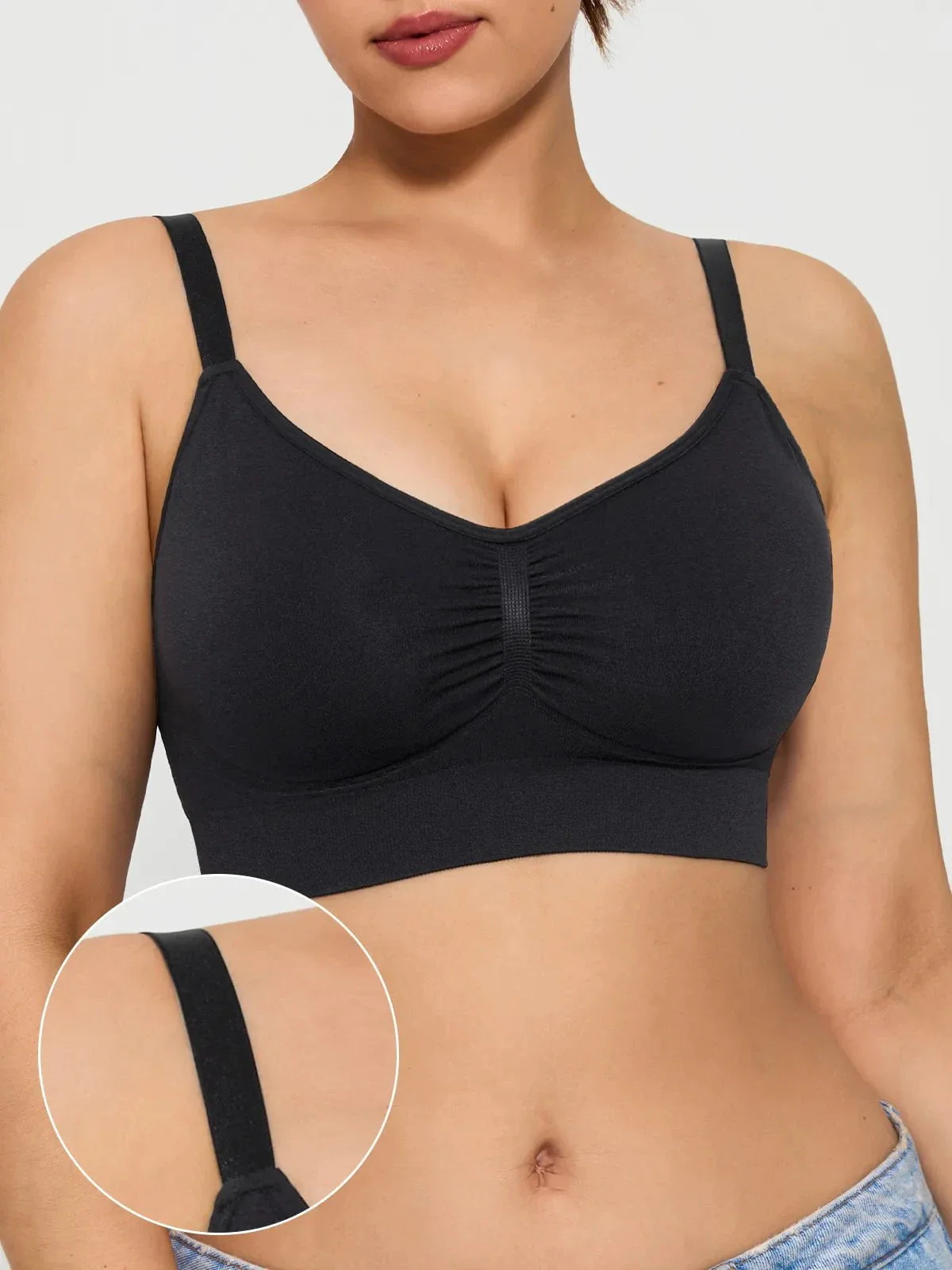Seamless Comfort Removable Pad Everyday Bra - Image 11