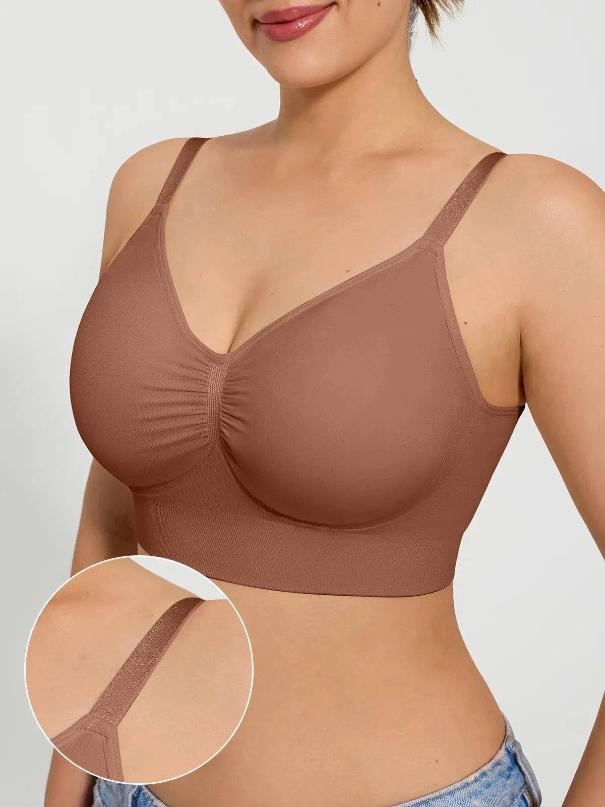 Seamless Comfort Removable Pad Everyday Bra - Image 18