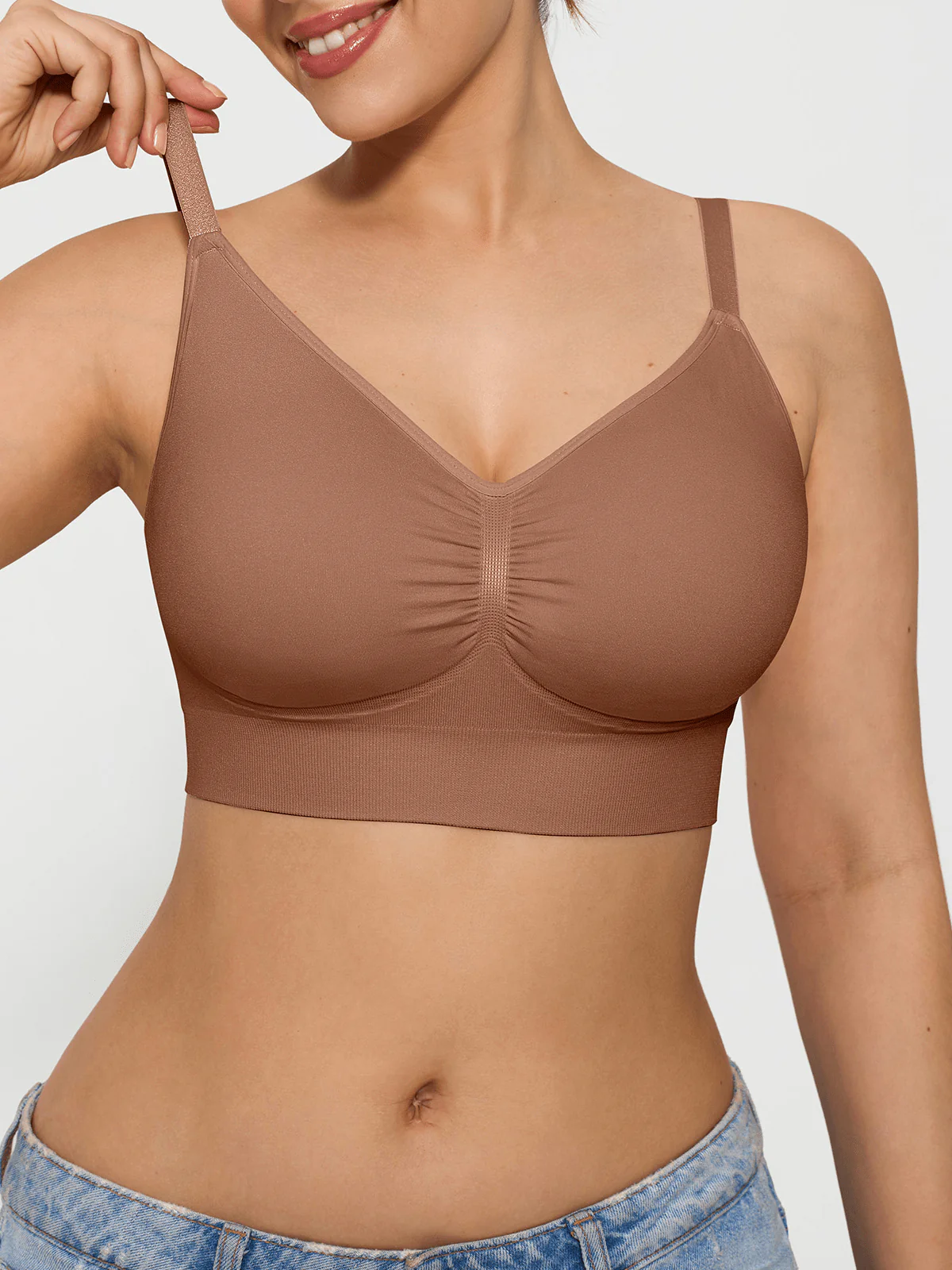 Seamless Comfort Removable Pad Everyday Bra - Image 20