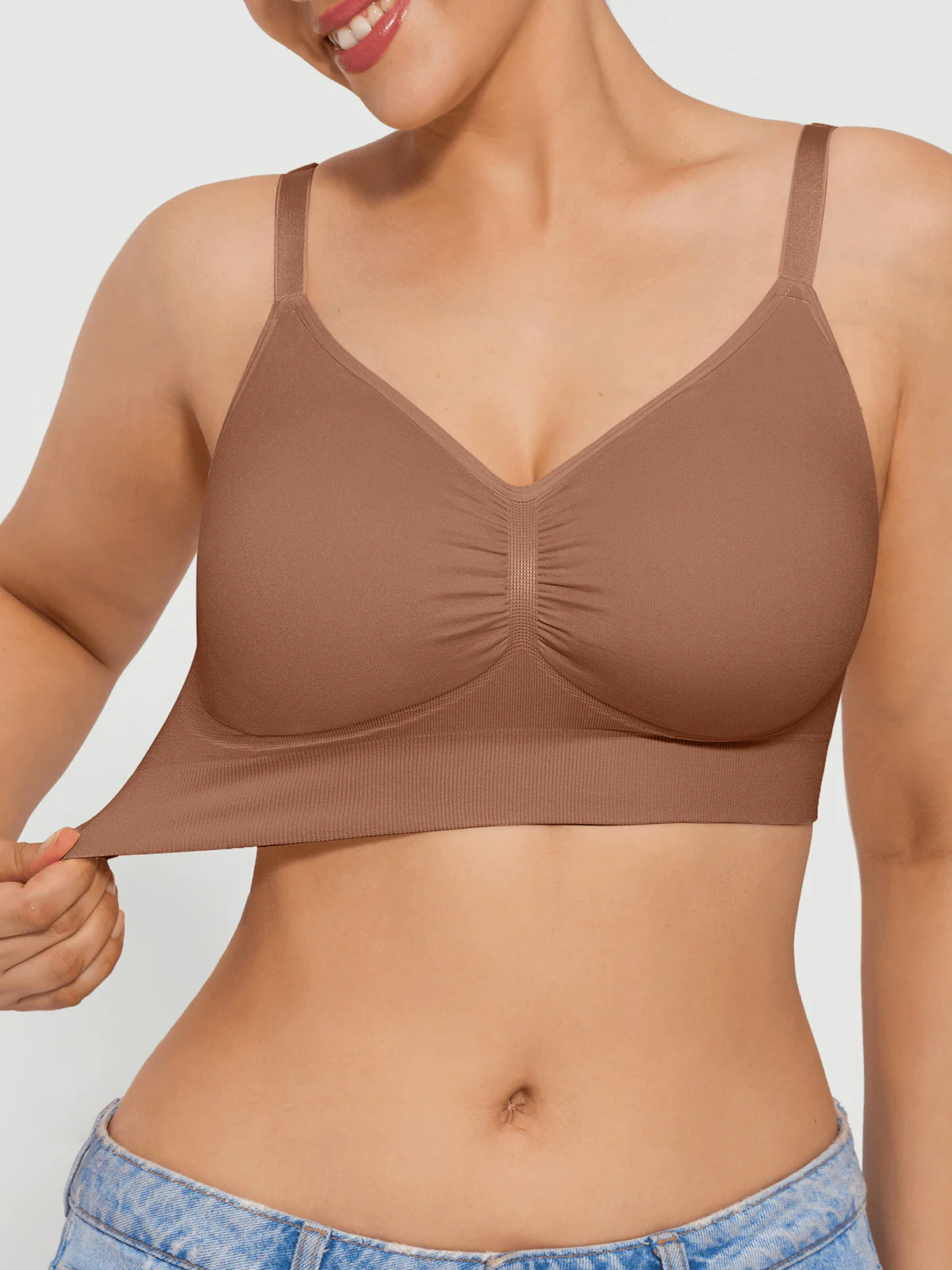 Seamless Comfort Removable Pad Everyday Bra - Image 21