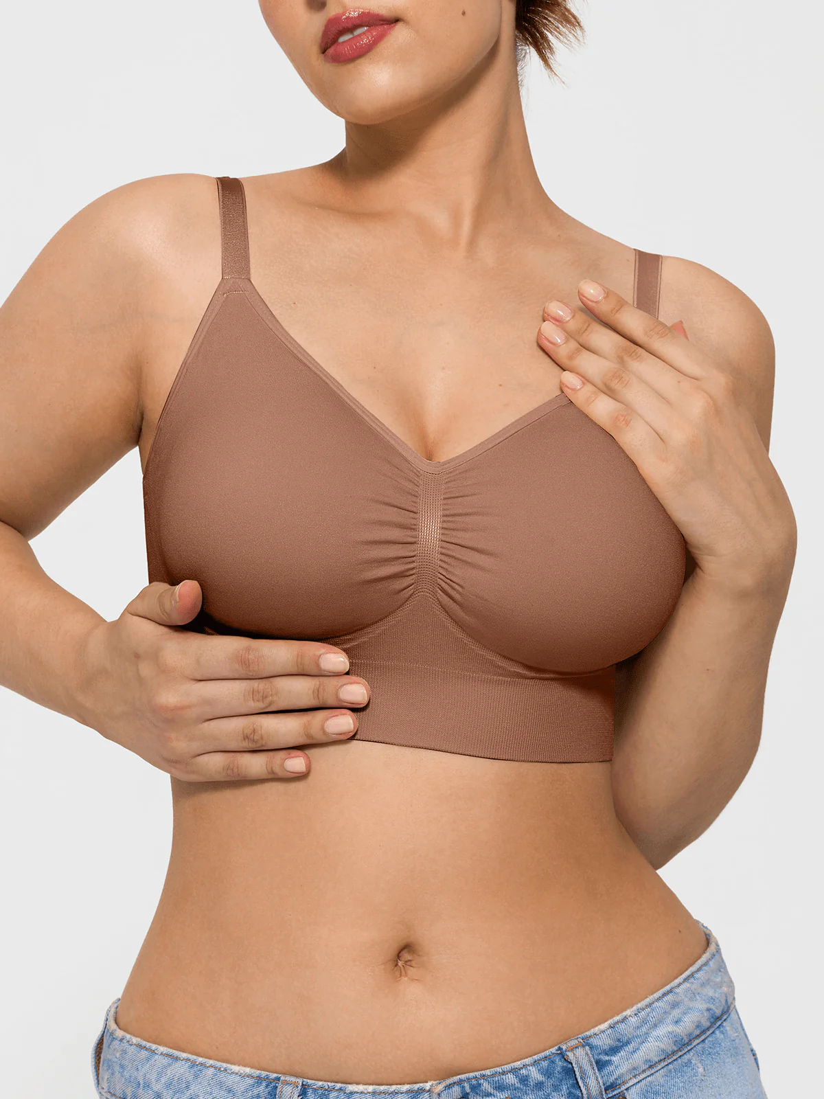 Seamless Comfort Removable Pad Everyday Bra - Image 22