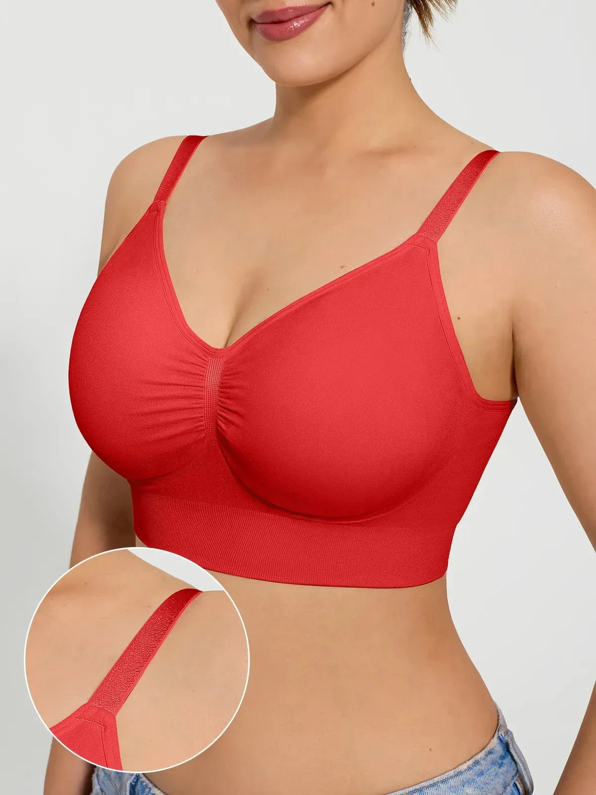 Seamless Comfort Removable Pad Everyday Bra - Image 30
