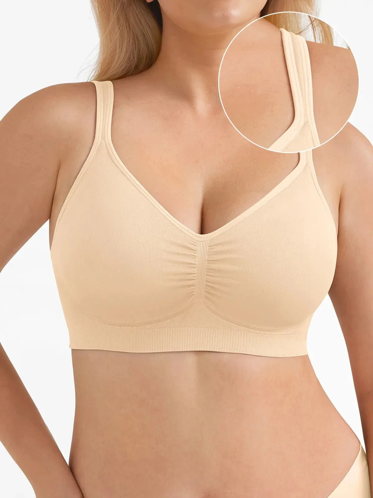 Seamless Comfort Removable Pad Everyday Bra - Image 31