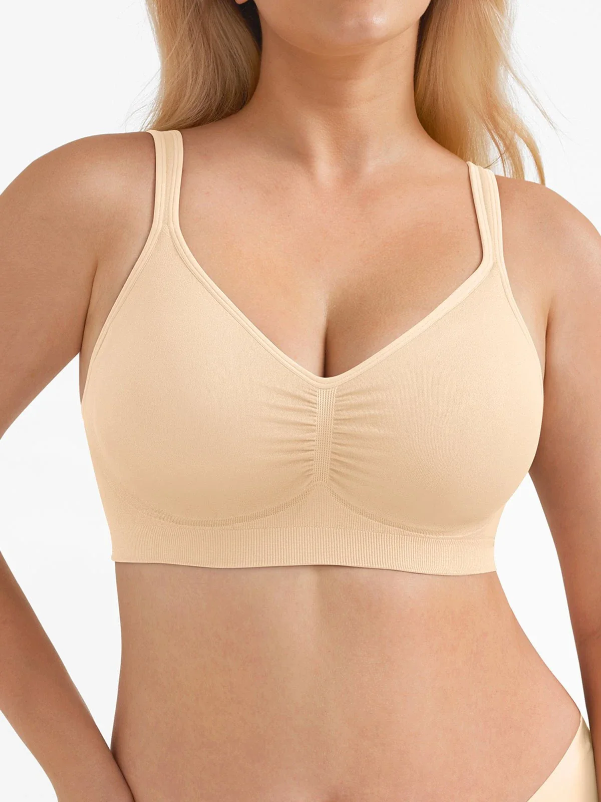 Seamless Comfort Removable Pad Everyday Bra - Image 32