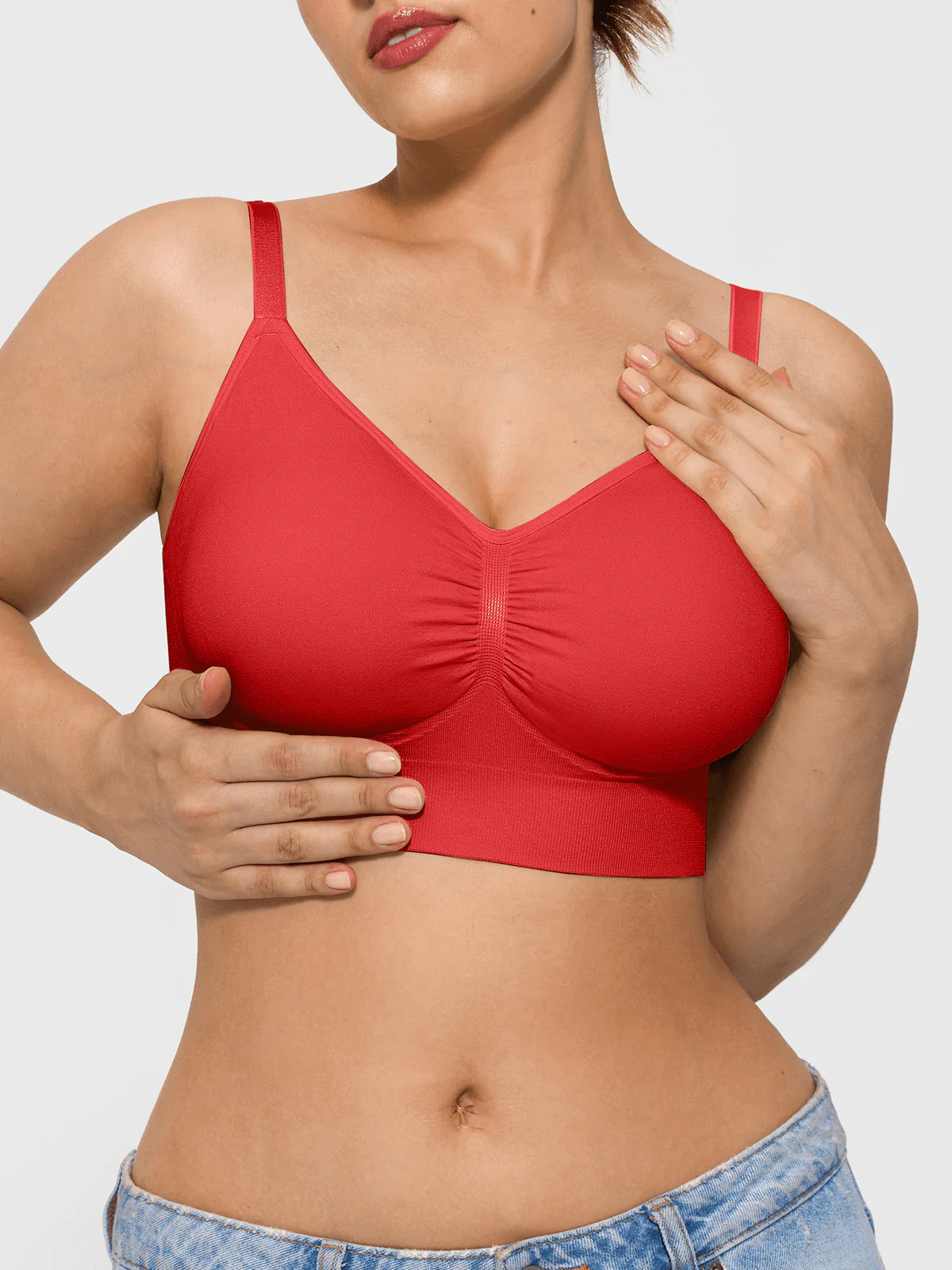 Seamless Comfort Removable Pad Everyday Bra - Image 38