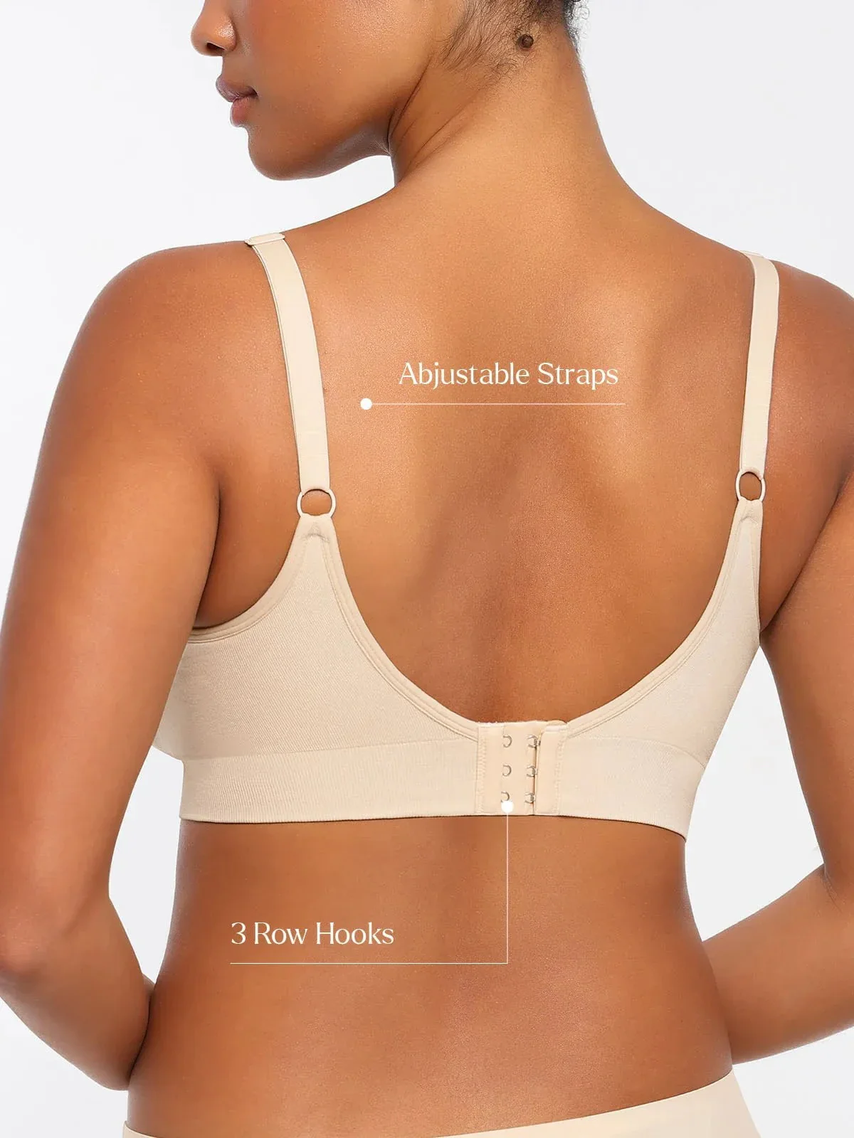 Seamless Comfort Removable Pad Everyday Bra - Image 4