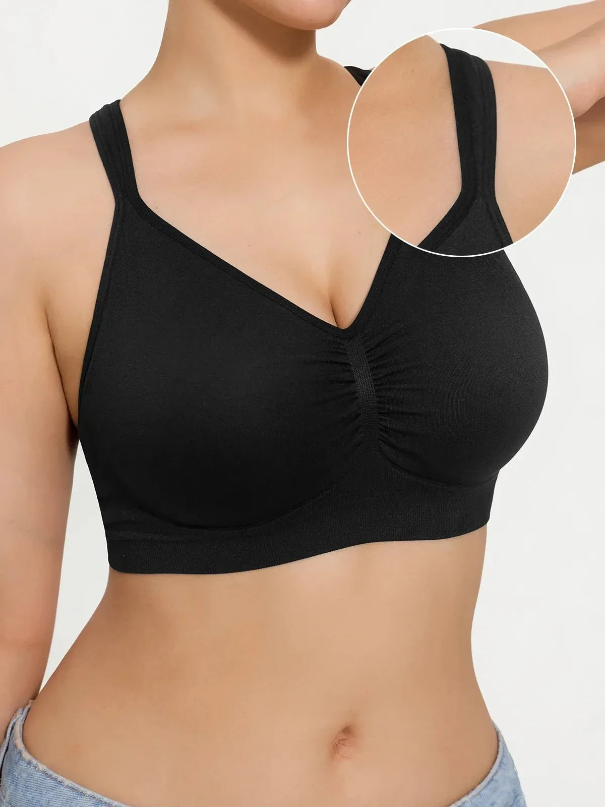 Seamless Comfort Removable Pad Everyday Bra - Image 40