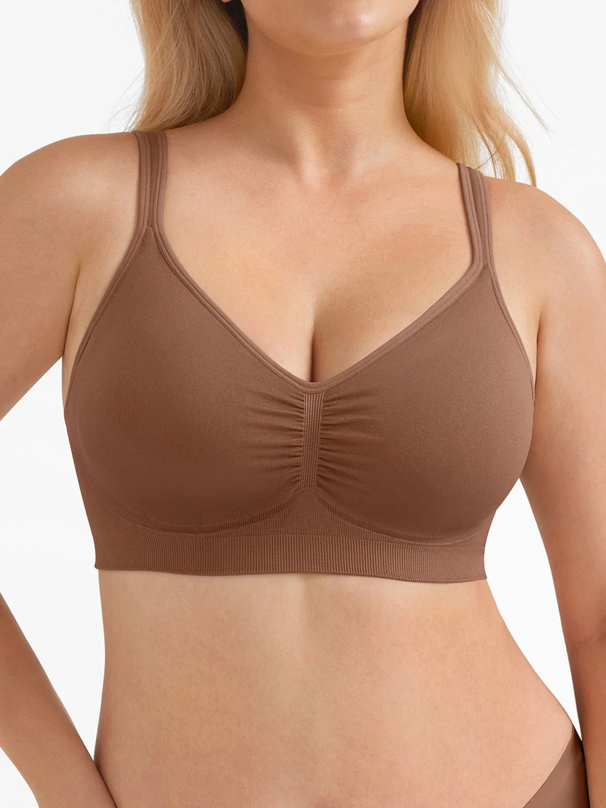 Seamless Comfort Removable Pad Everyday Bra - Image 45
