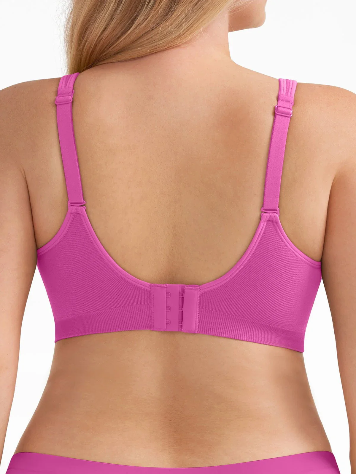 Seamless Wireless Wide-Strap Everyday Bra - Image 3