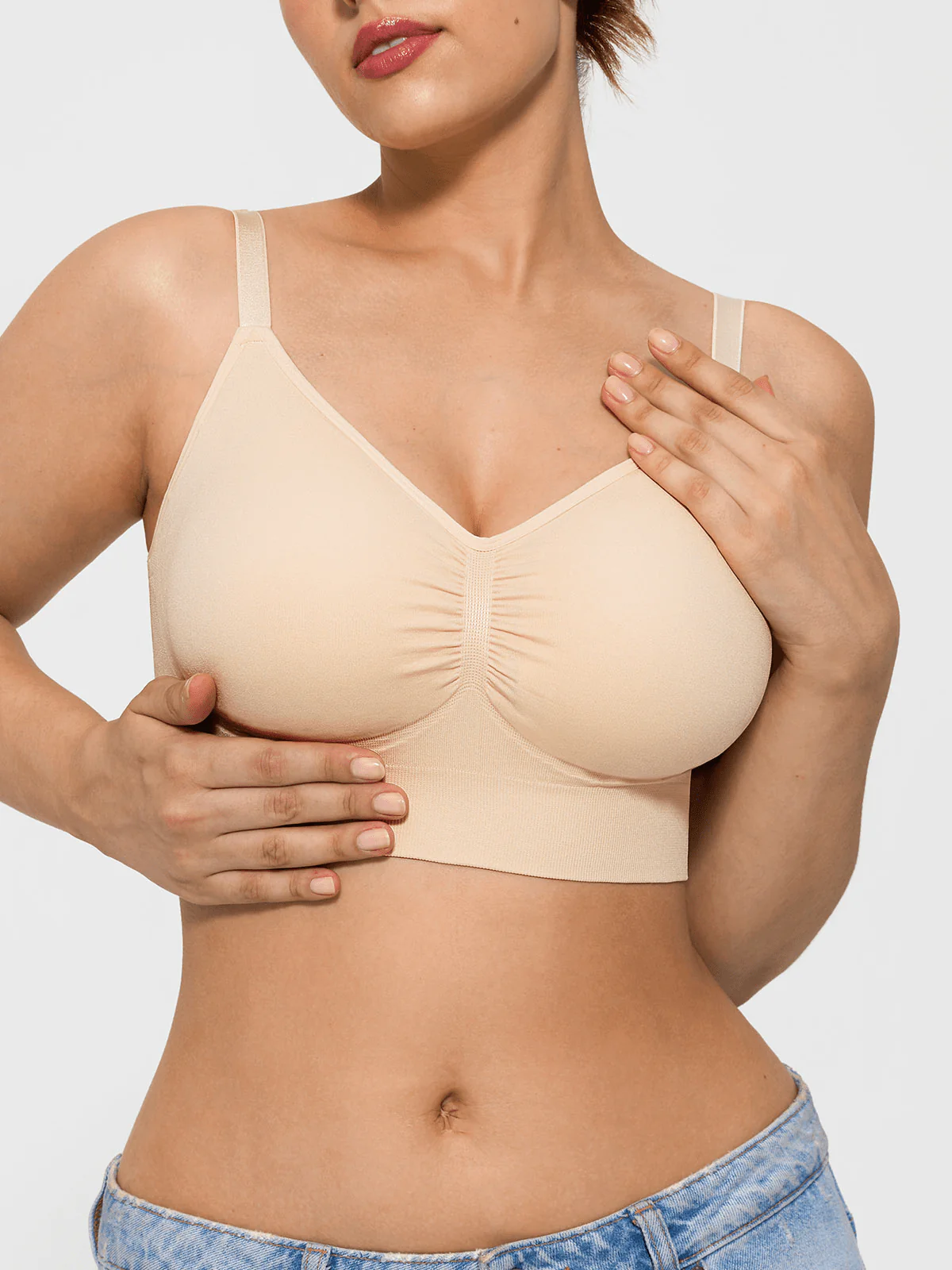 Seamless Comfort Removable Pad Everyday Bra - Image 9