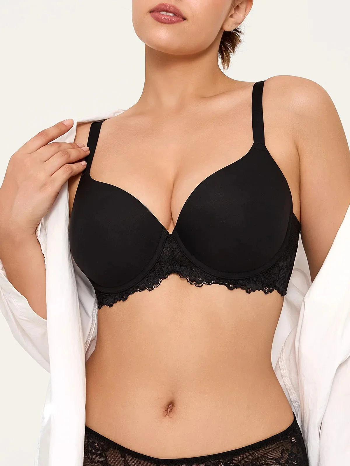Delicate Embrace Lace Underwire Bra - Image 5