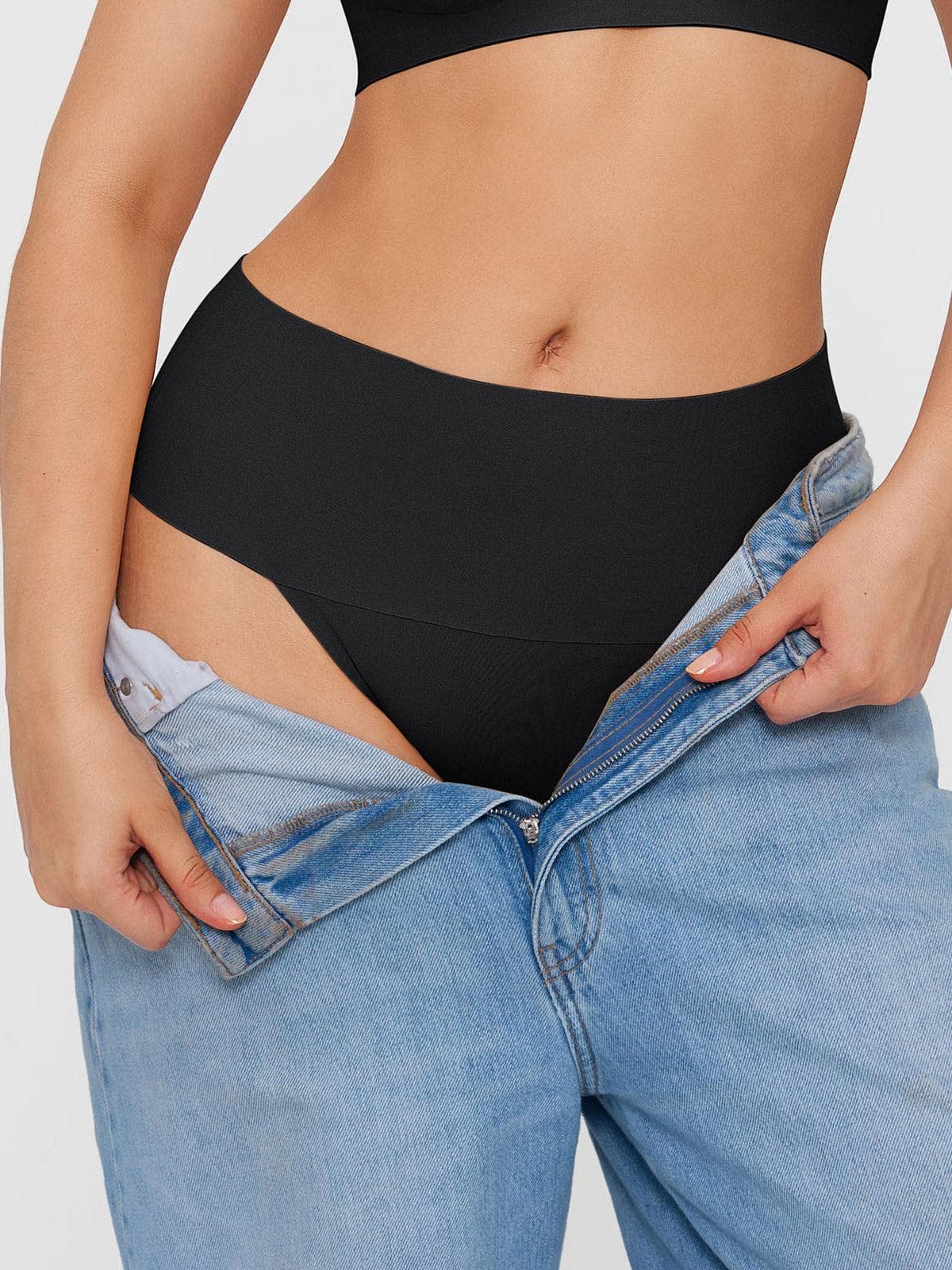 Seamless High-Waist Tummy Control Thong - Image 12