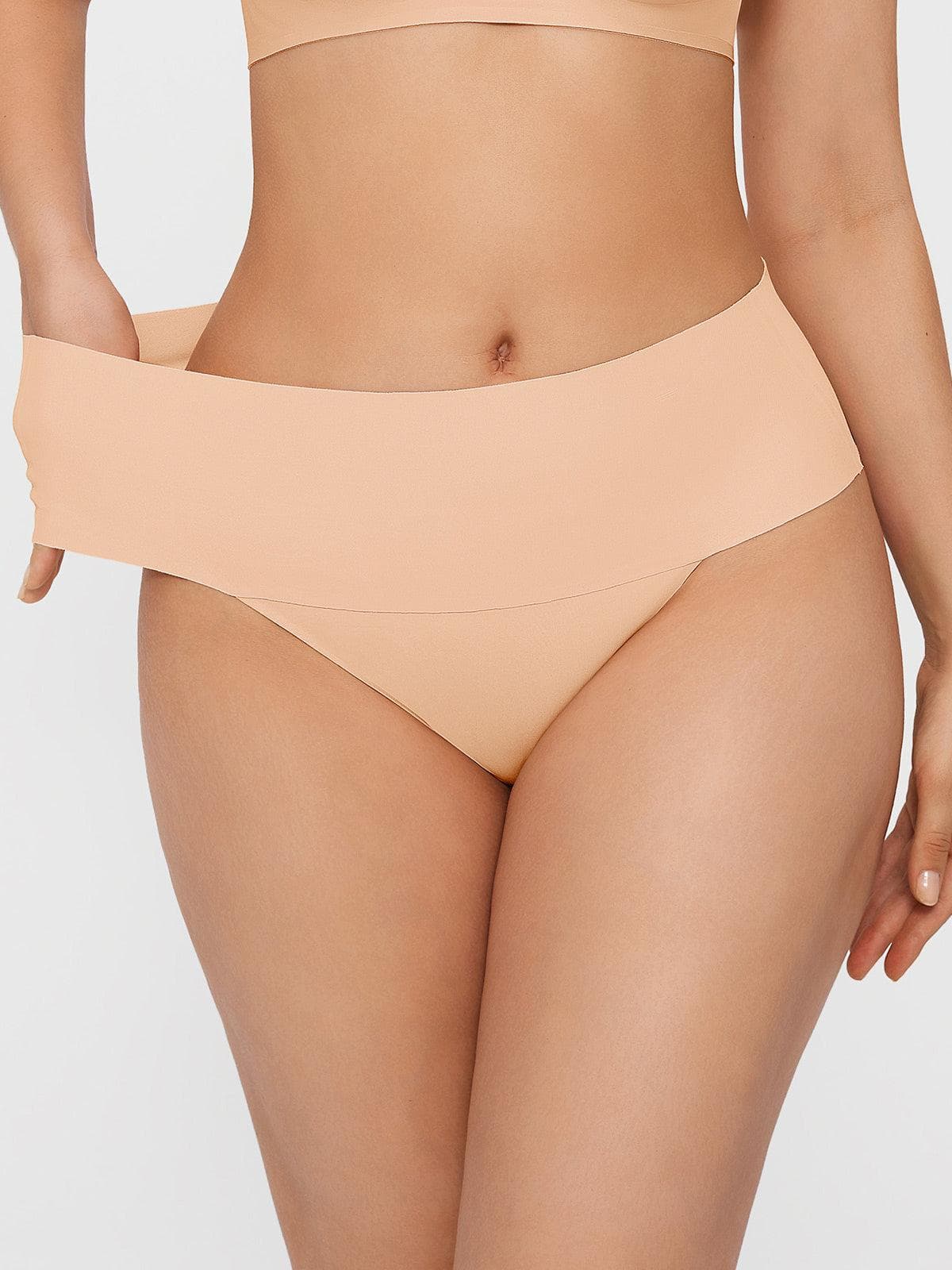 Seamless High-Waist Tummy Control Thong - Image 5