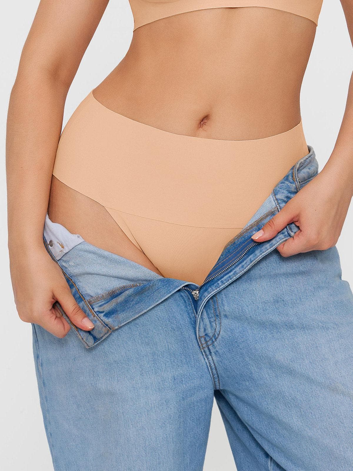Seamless High-Waist Tummy Control Thong - Image 6