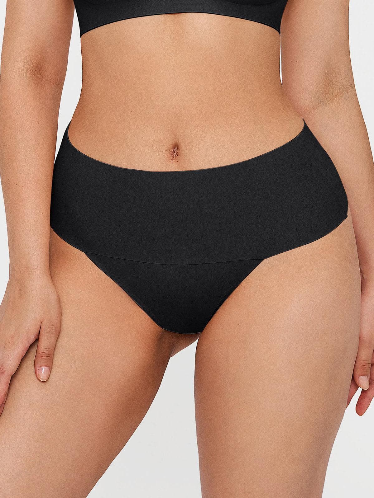 Seamless High-Waist Tummy Control Thong - Image 7