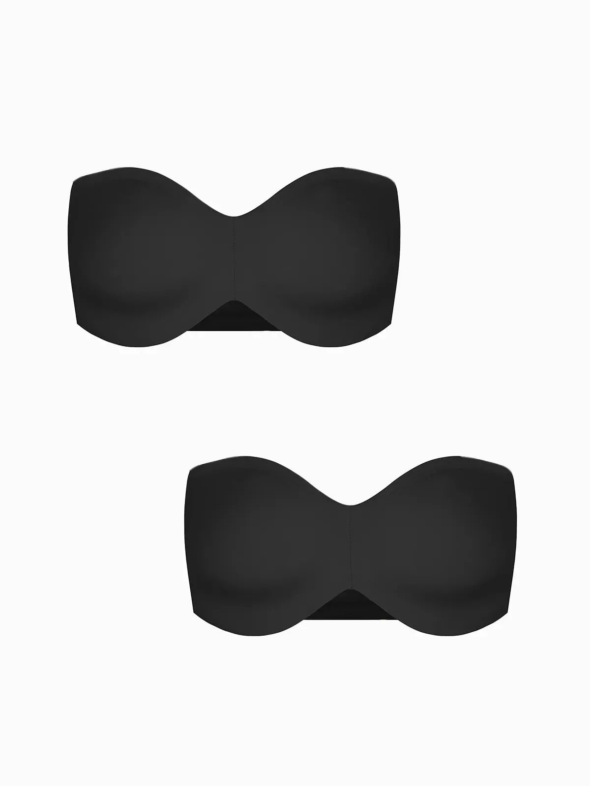Push-Up Unlined Underwire Strapless Bra Bundle - Image 11