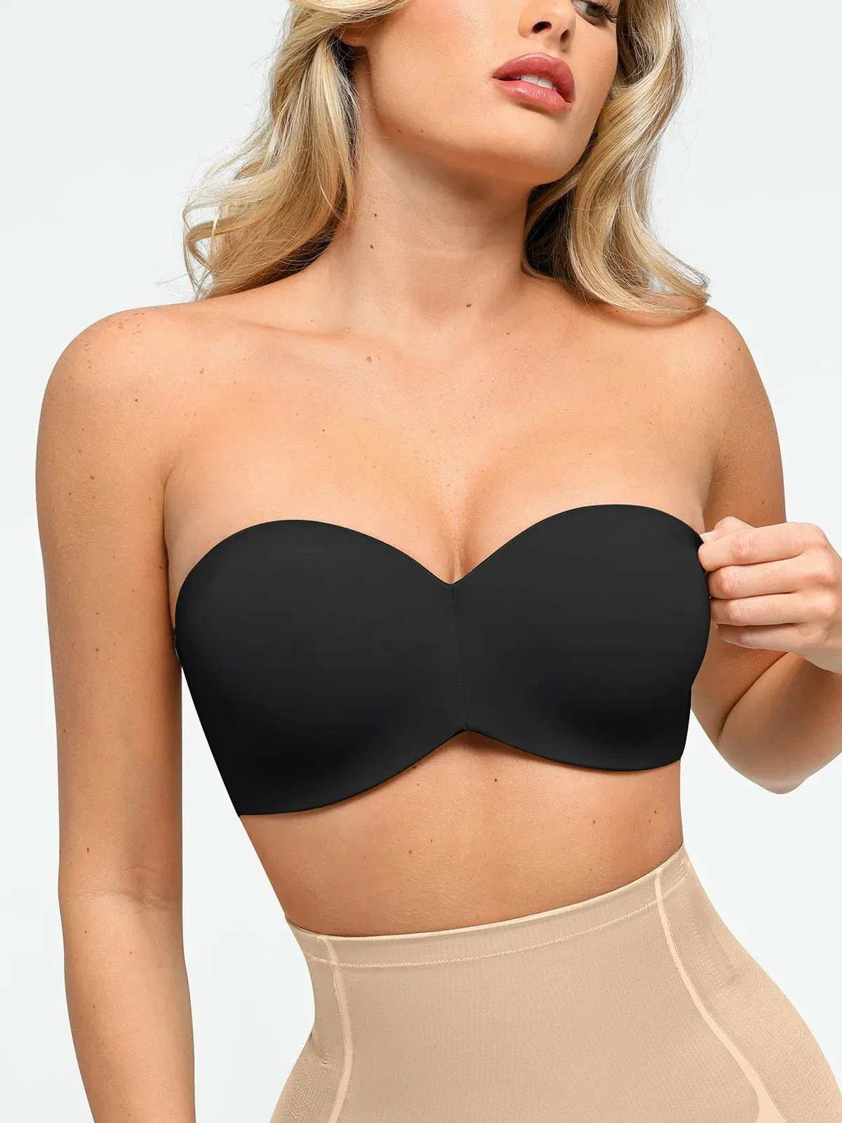 Seamless Push-Up Shapewear Bra Butt-Lifting Shorts Set - Image 16