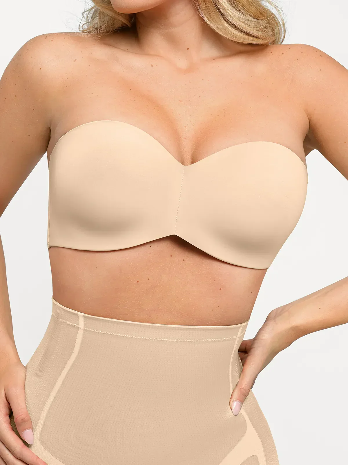 Seamless Push-Up Shapewear Bra Butt-Lifting Shorts Set - Image 21