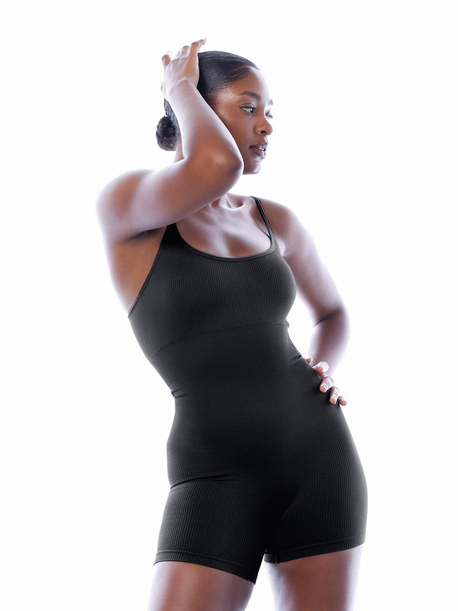 Shapewear Seamless Rib Strappy Romper - Image 21