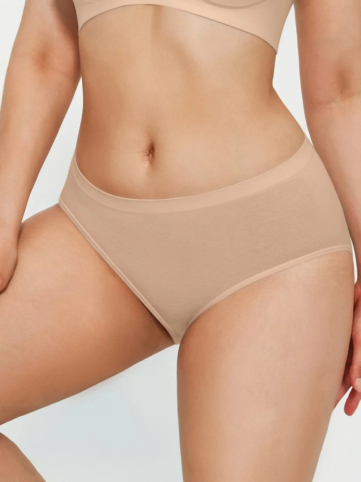 Seamless Second-Skin High-Waist Brief - Image 12
