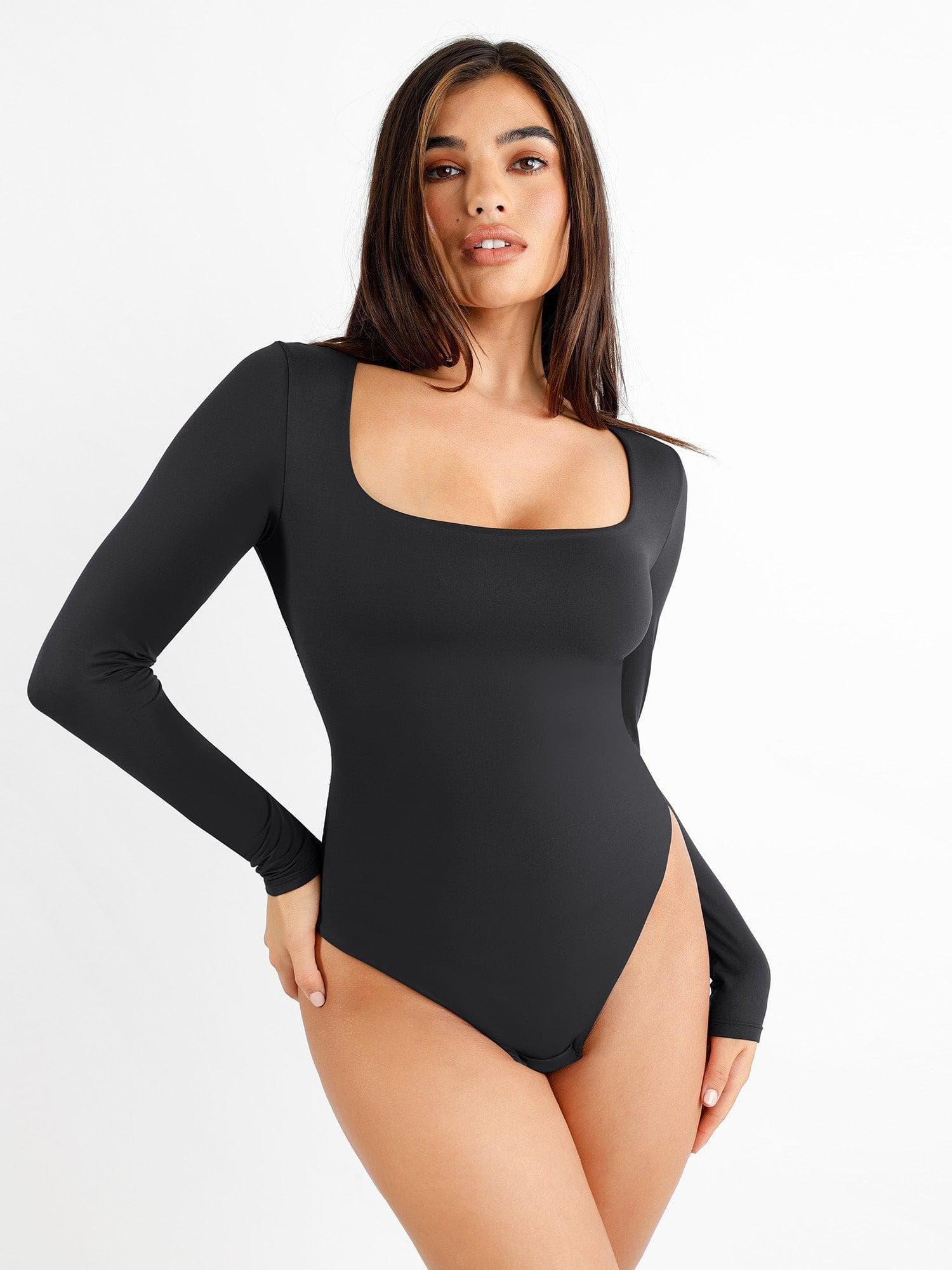 Shapewear Cloudsense Long Sleeve Seamless Bodysuit - Image 6