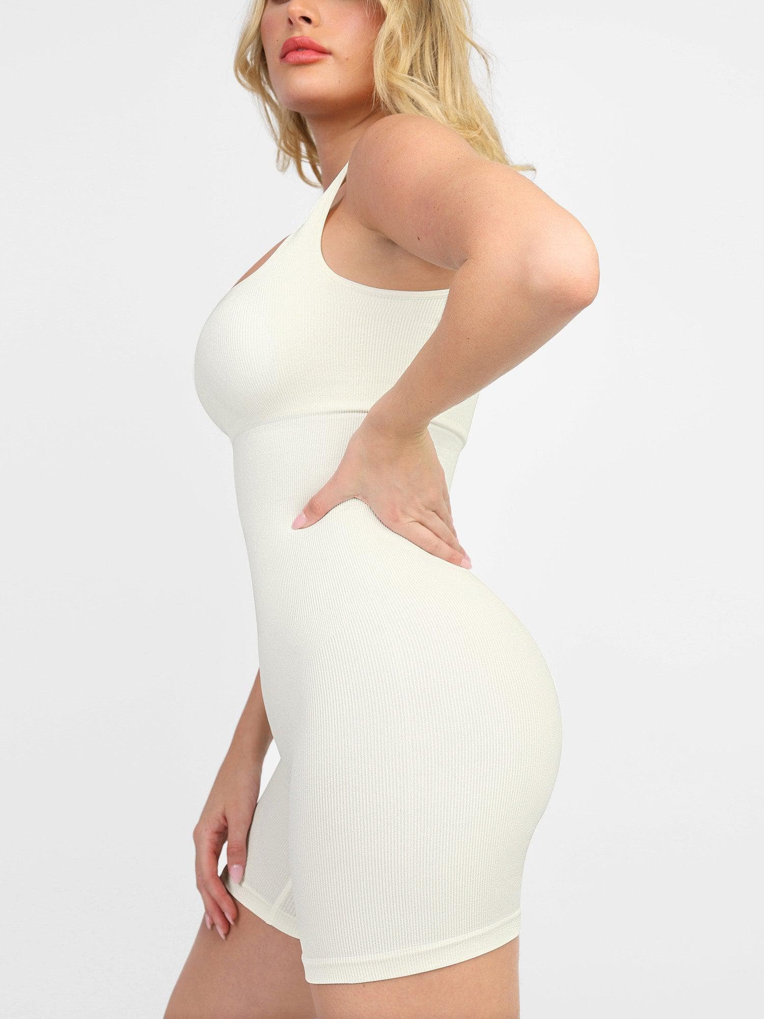 Shapewear Seamless Square Neck Workout Jumpsuit or Romper - Image 47