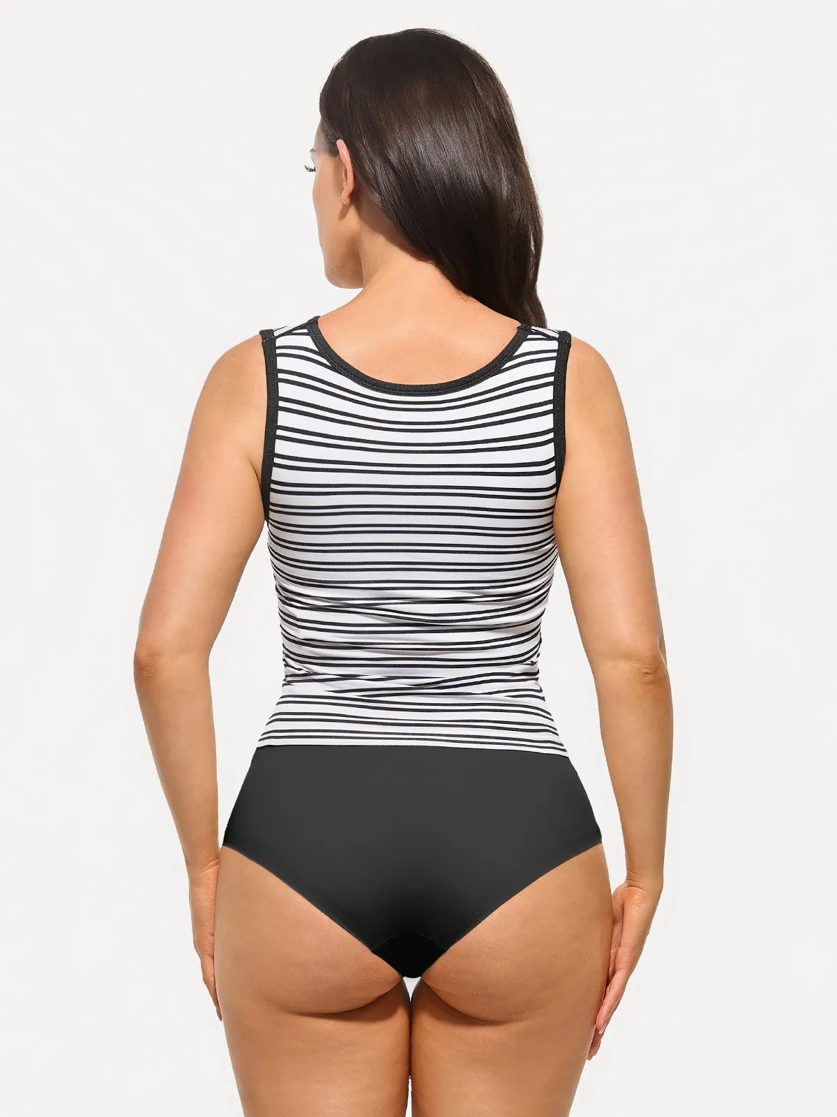 Seamless Striped Shapewear Tank - Image 4