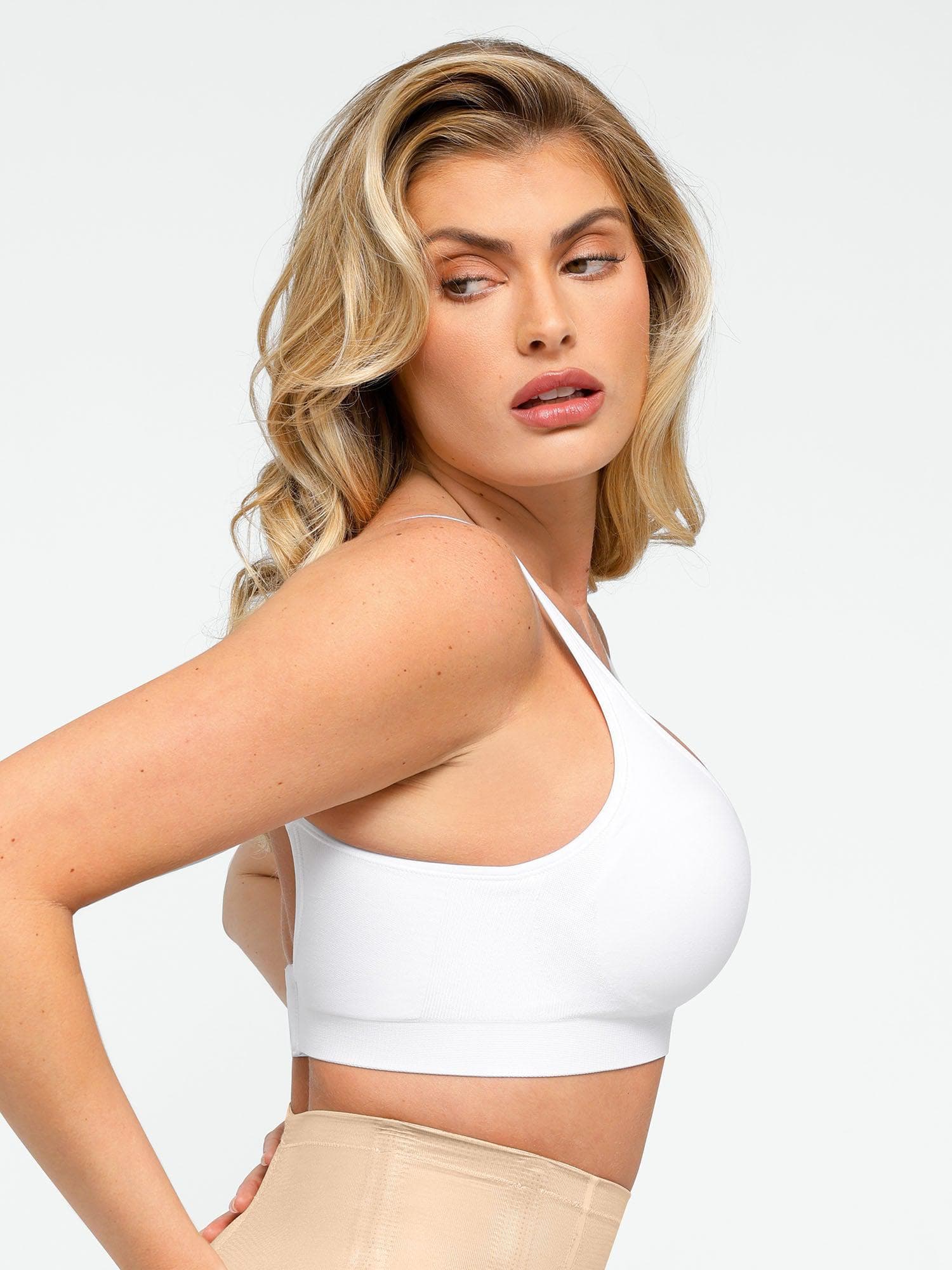 Seamless Underwire-Free Smoothing Bra Butt-Lifting Shorts Set - Image 12