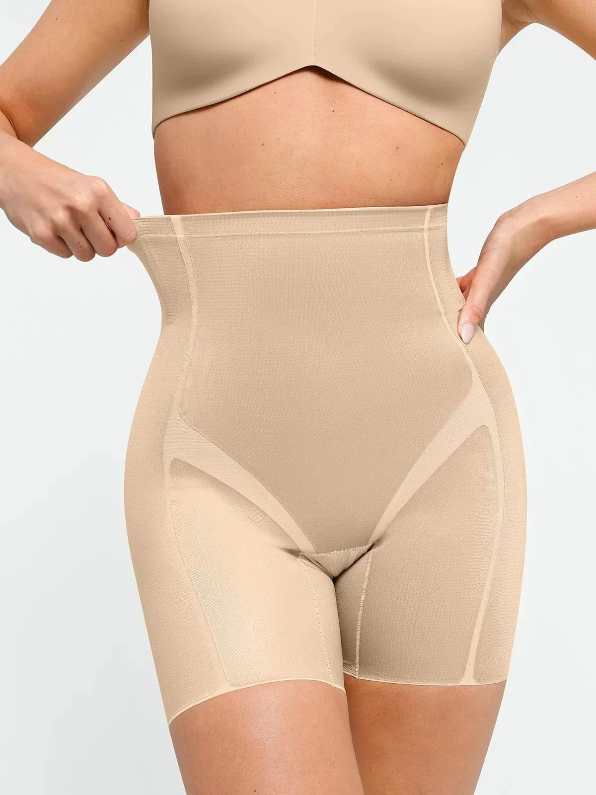 Seamless Underwire-Free Smoothing Bra Butt-Lifting Shorts Set - Image 25