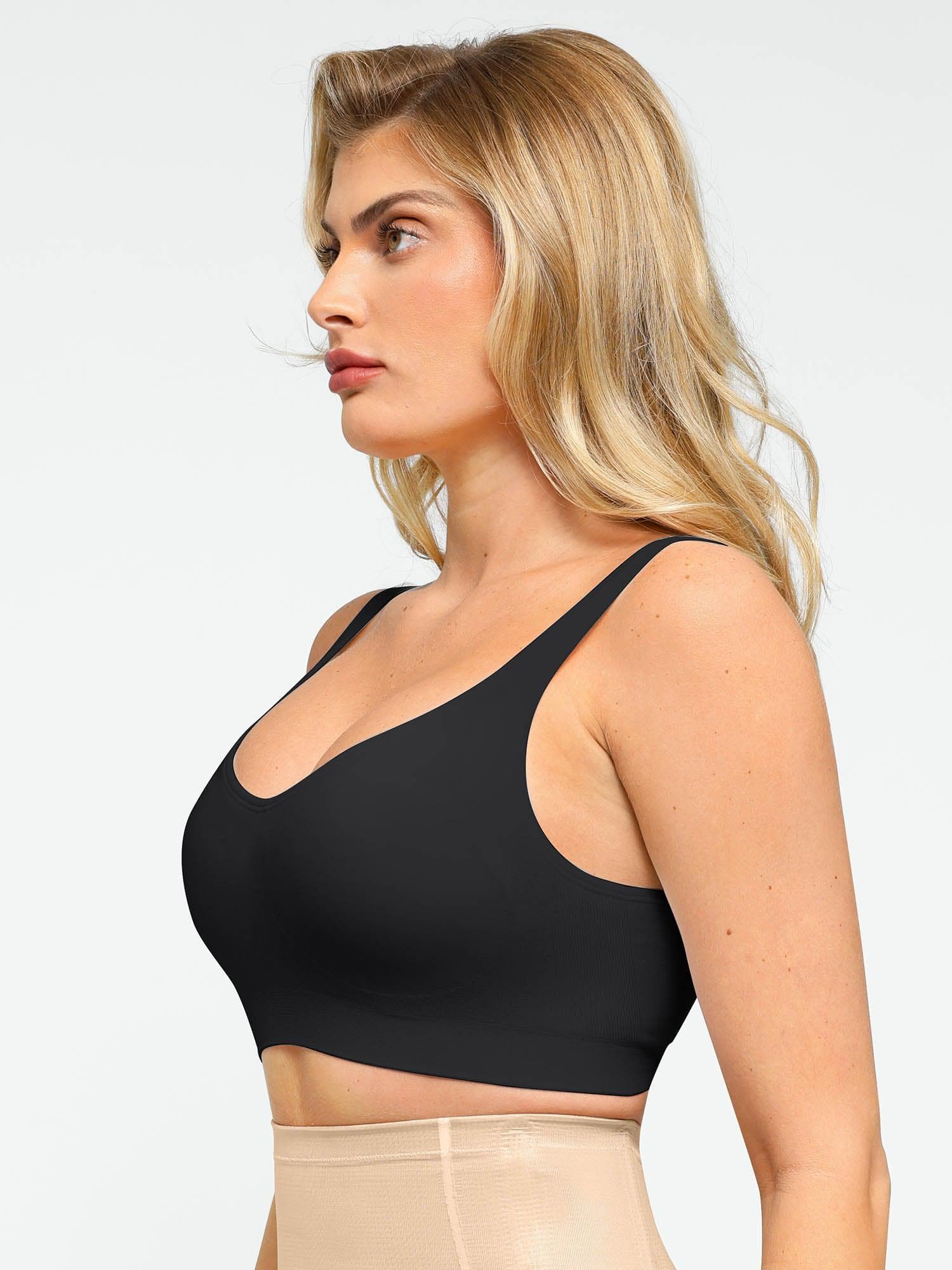 Seamless Underwire-Free Smoothing Bra Butt-Lifting Shorts Set - Image 7