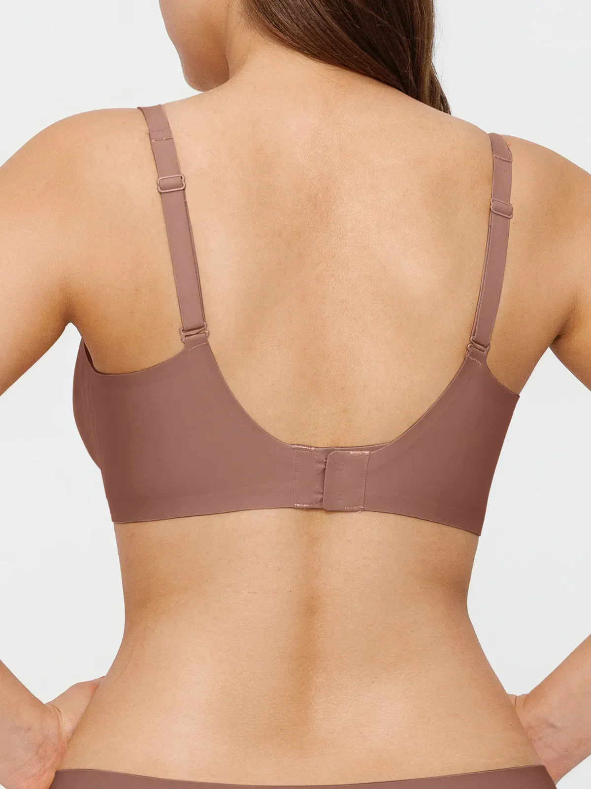 Seamless Wireless Jelly Comfort Plunge Bra - Image 32