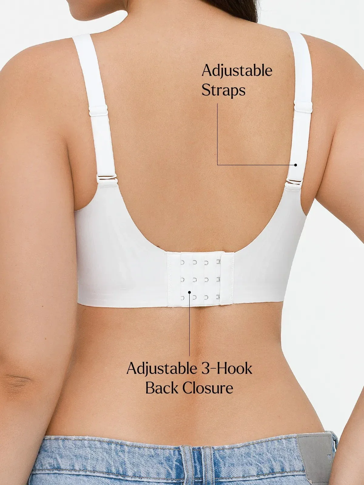 Seamless Wireless Jelly Contour Minimizer Support Bra - Image 37