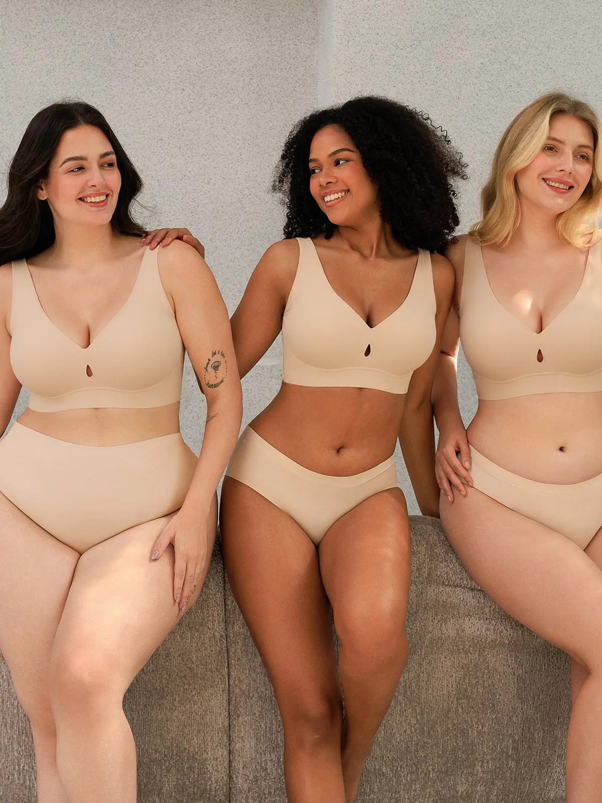 Seamless Wireless Jelly Contour Minimizer Support Bra - Image 6