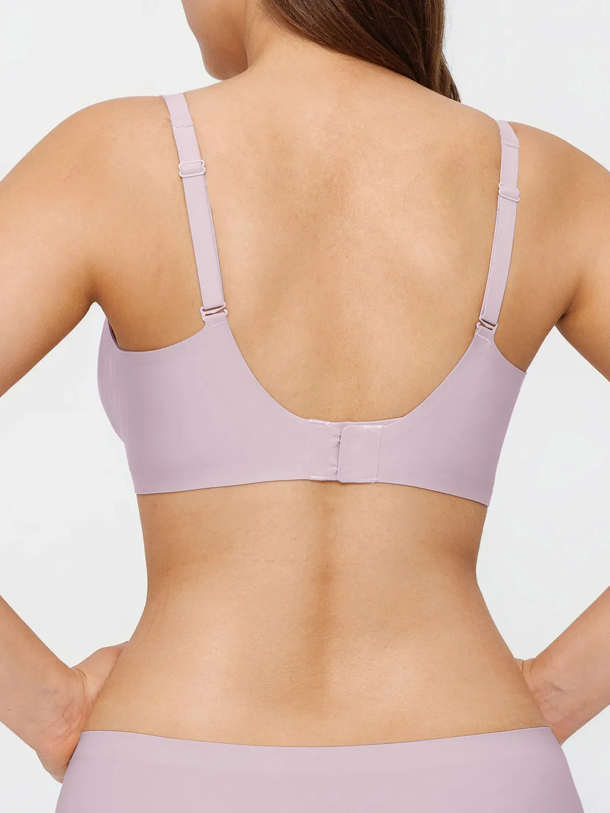Seamless Wireless Jelly Comfort Plunge Bra - Image 39