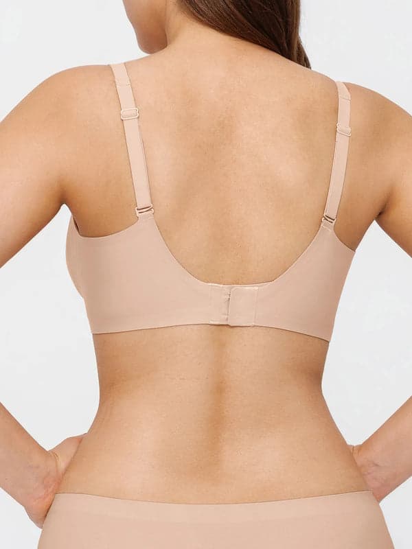 Seamless Wireless Jelly Leopard Contour Minimizer Support Bra - Image 87