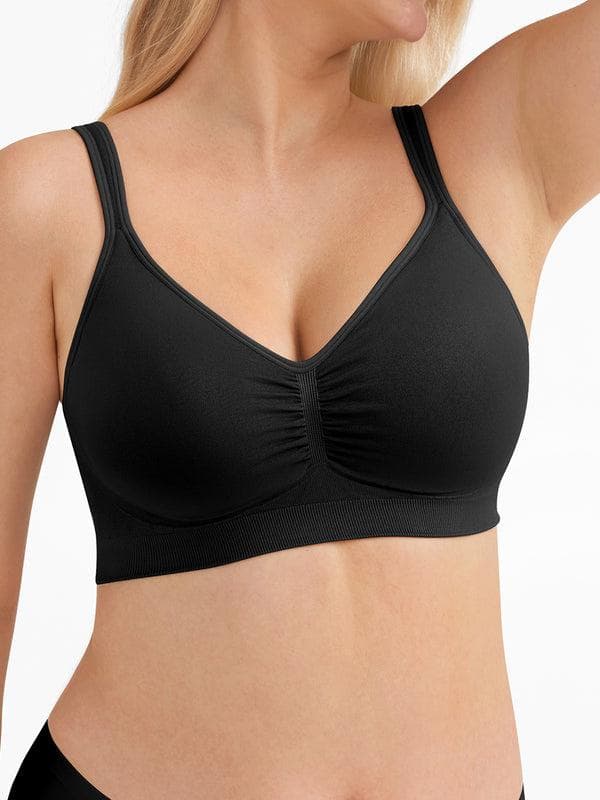 Seamless Wireless Wide-Strap Everyday Bra - Image 5