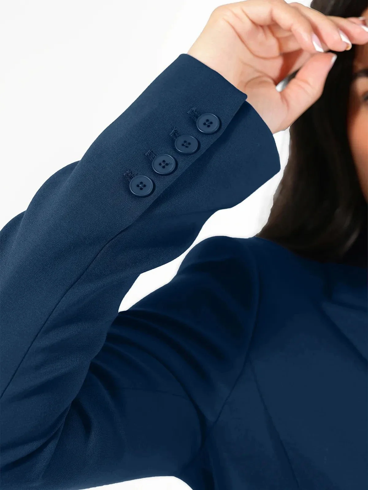 Shape-Sculpting Fitted Blazer - Image 13