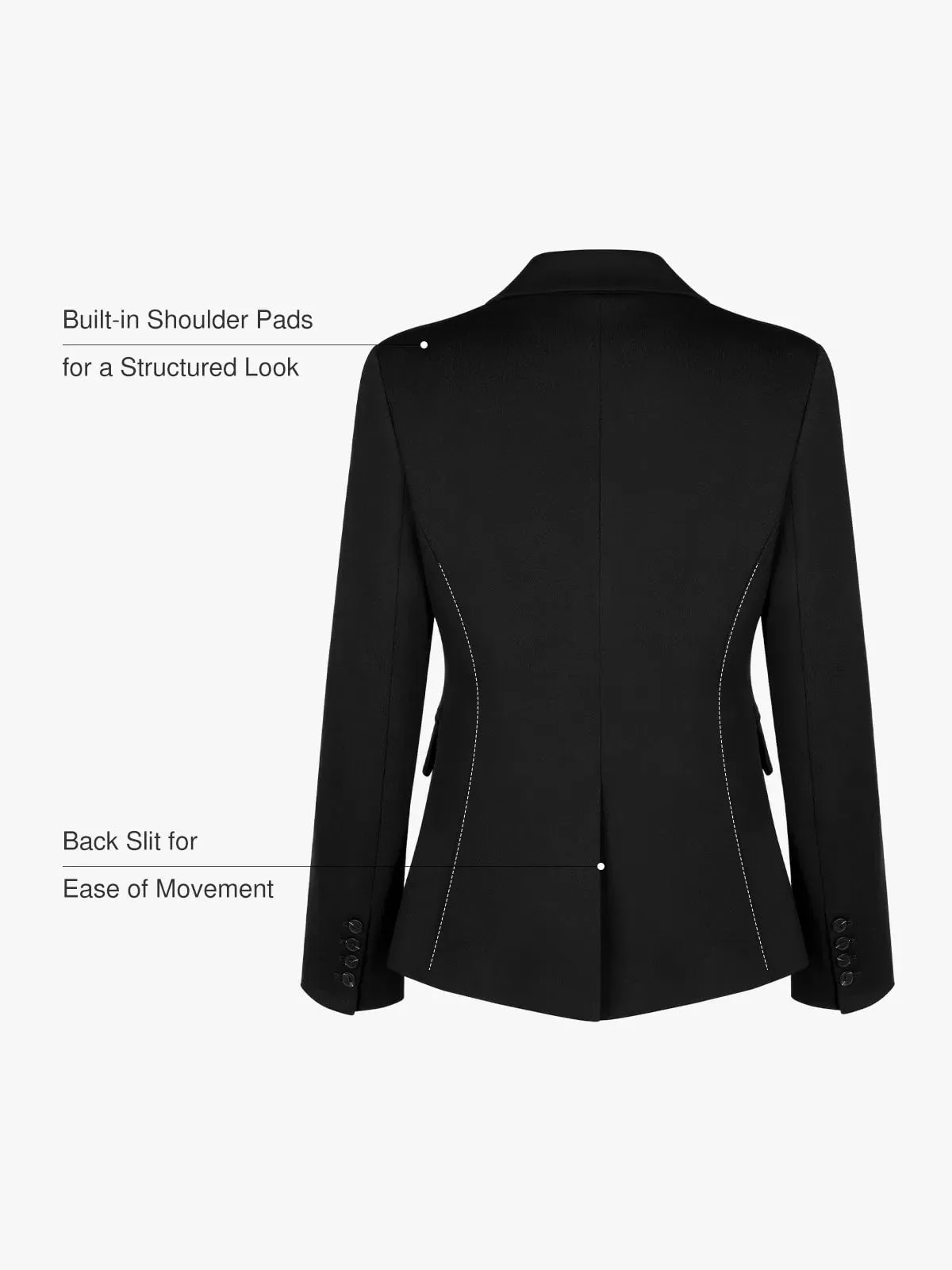 Shape-Sculpting Fitted Blazer - Image 16