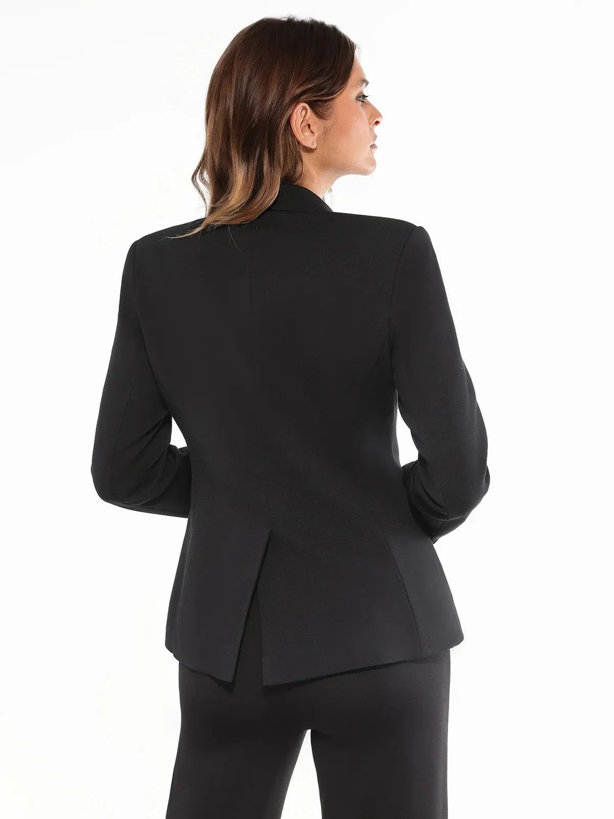 Shape-Sculpting Fitted Blazer - Image 18