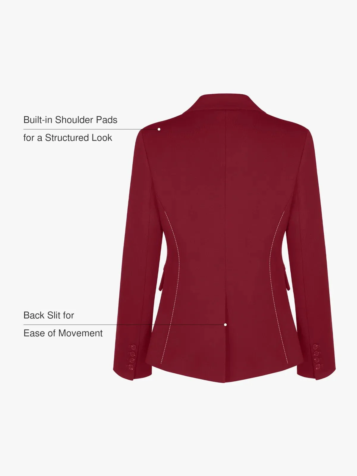 Shape-Sculpting Fitted Blazer - Image 28