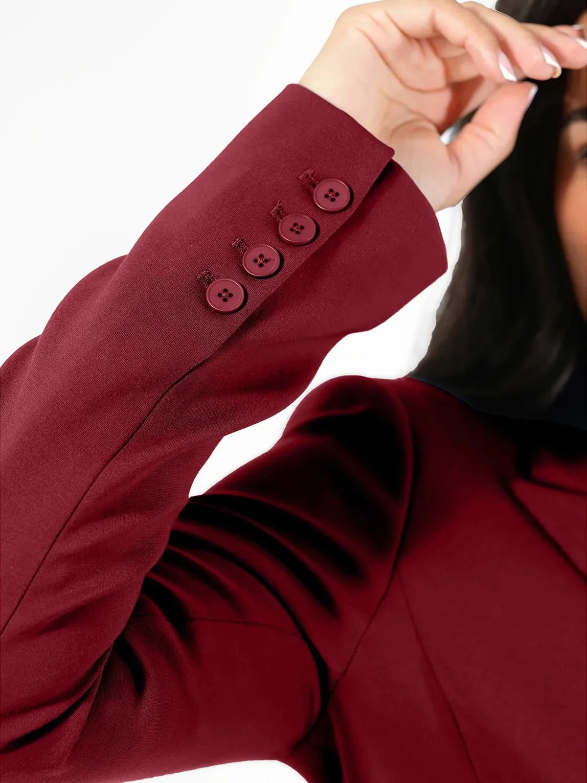 Shape-Sculpting Fitted Blazer - Image 38