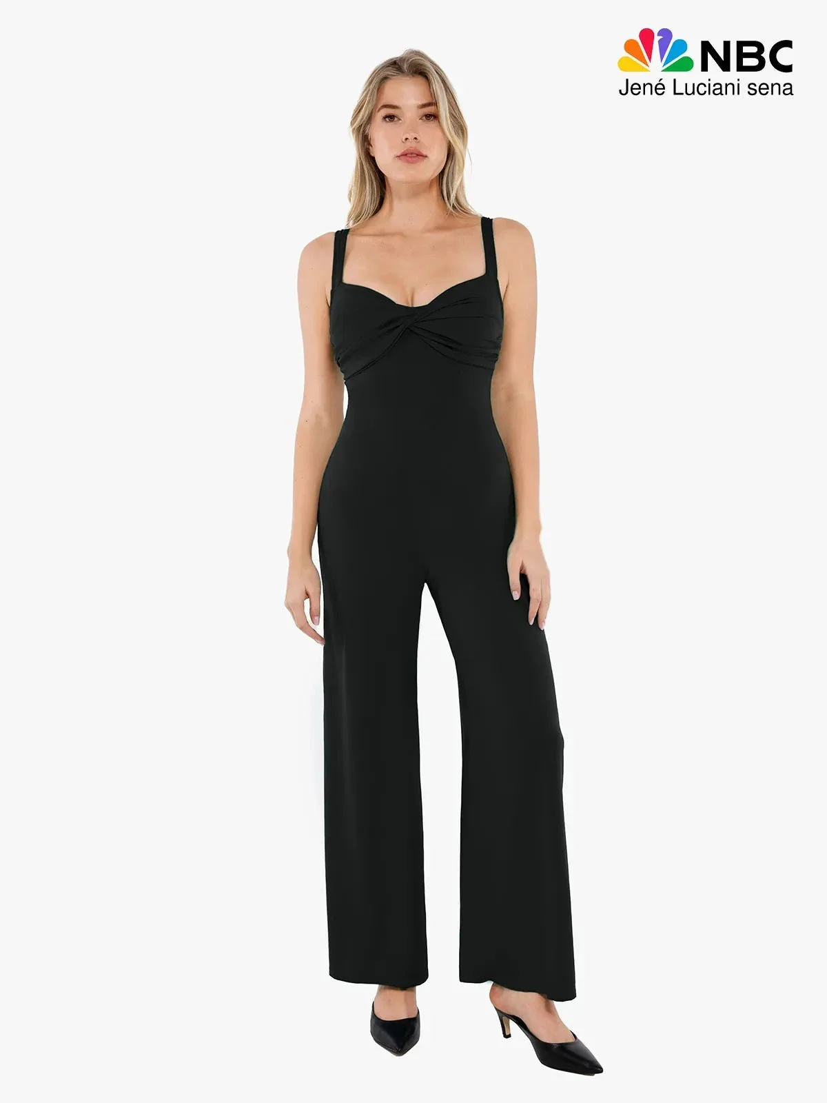 Shapewear Bias Twist Smooth Sculpting Jumpsuit - Image 12