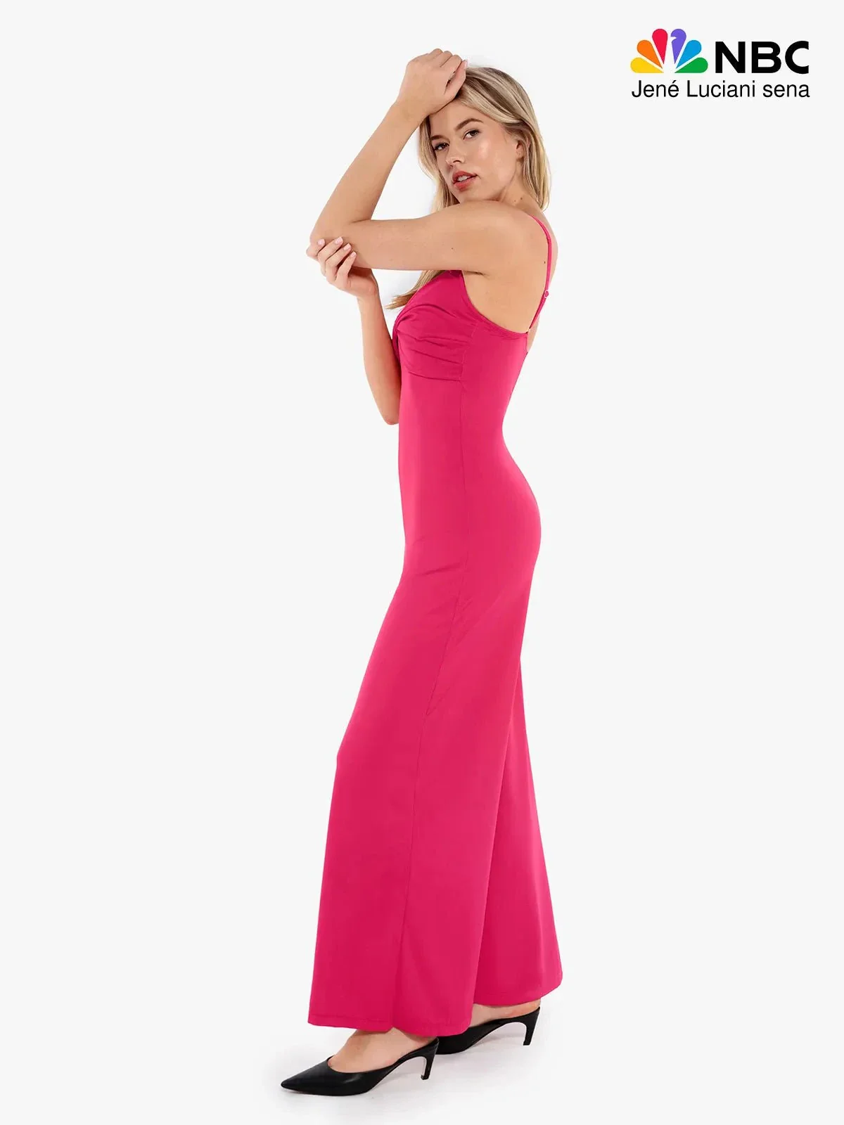 Shapewear Bias Twist Smooth Sculpting Jumpsuit - Image 3
