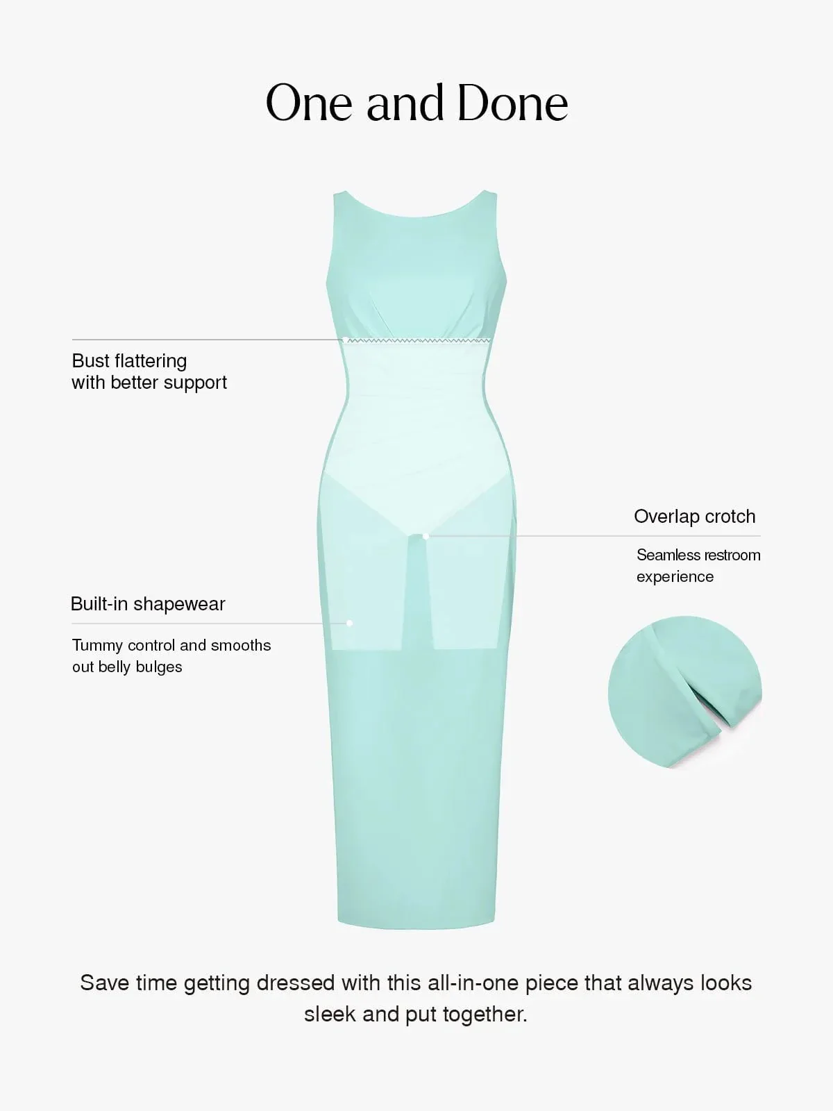 Shapewear Boatneck Draped Sculpting Maxi Dress - Image 11